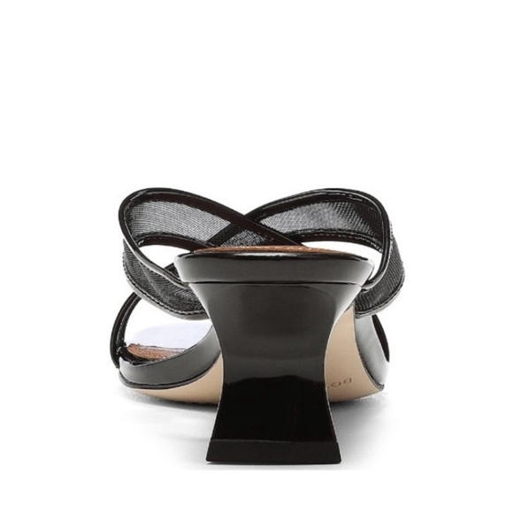 Elegant Black Women's Heeled Sandals - Picture 3 of 7